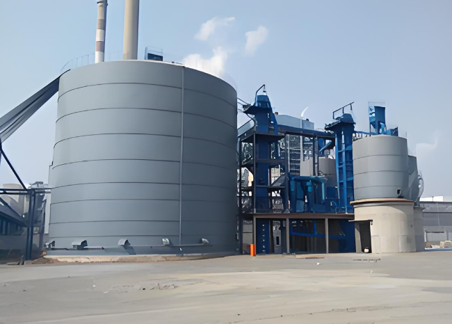 南海1万吨钢板仓