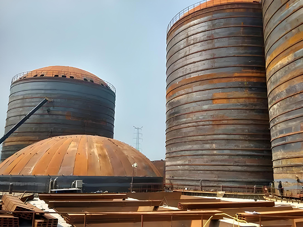 南海焦粉钢板仓